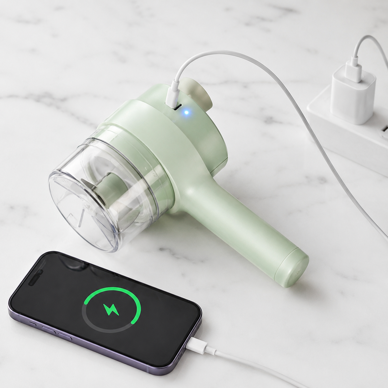 PicaTodo Turbo™ 4 en 1 — Cortador Eléctrico Recargable